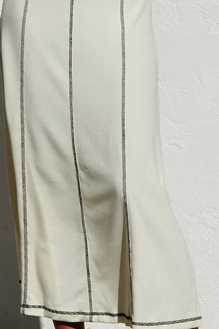 Sukienka Ariana Maxi – Kremowa