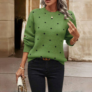 Nina | Sweter w Kropki