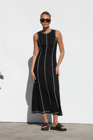 Sukienka Ariana Maxi - Czarna