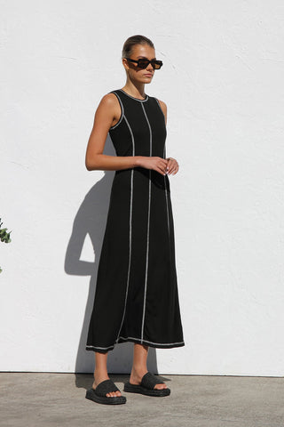 Sukienka Maxi Ariana - Czarna