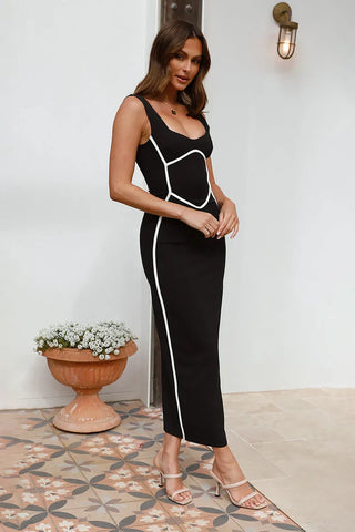 Sukienka Maxi Sooki – Czarna