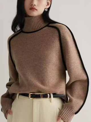 Donna | Elegancki sweter z golfem