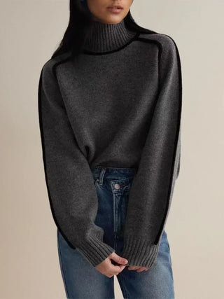 Donna | Elegancki sweter z golfem