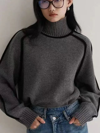 Donna | Elegancki sweter z golfem
