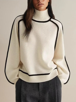 Donna | Elegancki sweter z golfem
