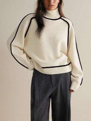 Donna | Elegancki sweter z golfem