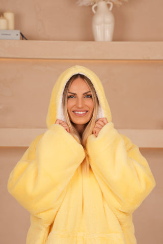 Koc Bluza z Kapturem Limoncello
