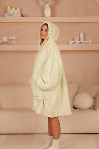 Koc Bluza z Kapturem Kiwi