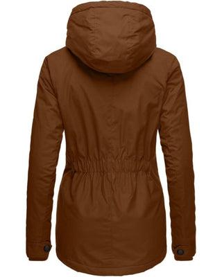 Anna | Jesienna Długa Kurtka Fleece