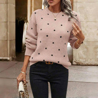 Nina | Sweter w Kropki