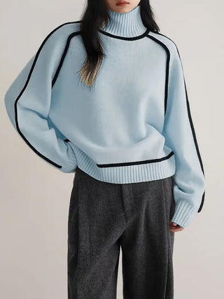 Donna | Elegancki sweter z golfem